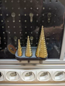 Step Drill Set Mount