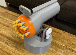 SwarmTurret: WiFi Controlled Foam Dart Turret