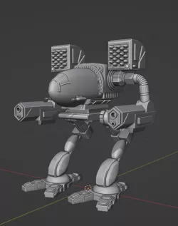 T Wolf Mecha (classic style)
