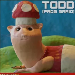 Todd (From Mario) | Drawfee Fanart