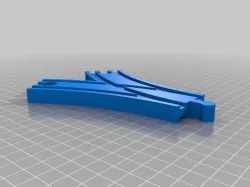 toy train track split Y