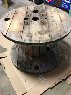Umbrella Grommet for Spool Table