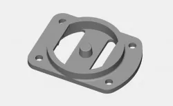 Universal bike saddle bag mount