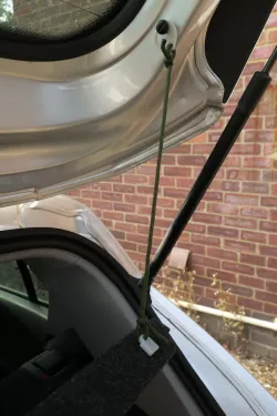 Vauxhall Corsa D Parcel Shelf Strap Clips