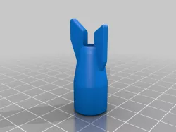 VF-1S gun adapter for 1/4" tubular mounting 