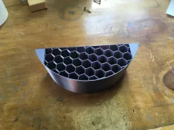Wall mounted pen holder