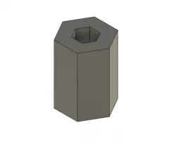 WPL D12 & D42 5mm to 12mm Hex Adapter +7mm Offset