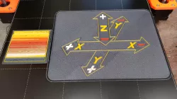 XYZ Axis sign for CNC Mill