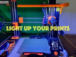 Z42 Prusa Mini/Mini+ Light Mount For LED Strips