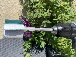 1/4 hex adapter for 7 mm, 8mm and 10mm drill bit Sanding tool