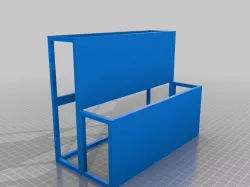2 level riser shelf
