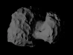 67P/Churyumov-Gerasimenko scaled one in eighty thousand