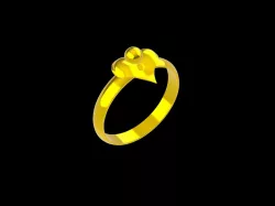 Anillo corazón