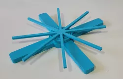 Base giratoria para exhibición