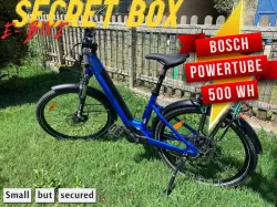 Bosch Powertube 500 Wh Secret secured box