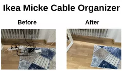 Cable Organizer for IKEA MICKE