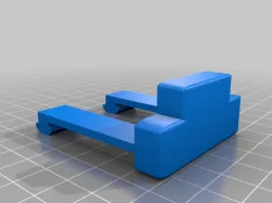 Centre clip on light mount 