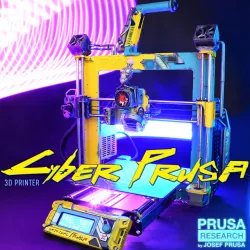 Cyberpunk Prusa i3 MK3S+