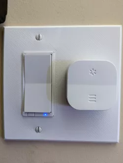 Decora Wall Plate with Tradfri On/Off Switch Mount