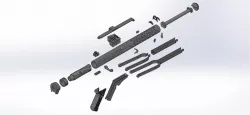 E-11 BLASTER (ANH) PIPE BUILD KIT: 1-1/4 SCHED 40 PVC