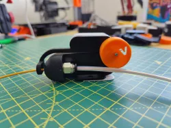 Early Warning Smart Filament Runout Sensor and PTFE Tube Mount- Type DS