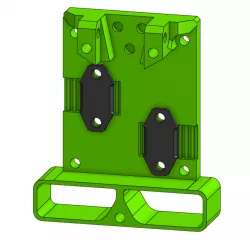 EVA3 Tensioner-less Backplate