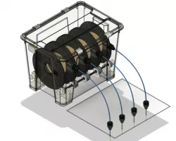 Filament Dry Box 4x (IKEA Samla 22L)