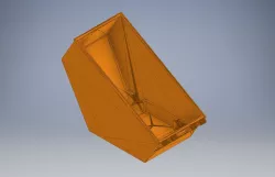 Filament drybox bottom without side support