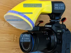 Flash Diffuser for Meike MK320 with small lenses