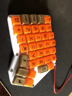 Flat top cherry mx compatible keycaps