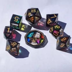 Frame Dice Set Primitives (Terrarium or Stained Glass Style)