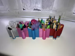 Fun useful Jigsaw pen pots