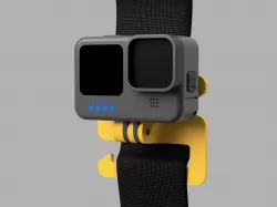 GoPro backpack mount (f3d)