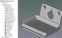 Gridfinity Baseplate Wall mount parametric FreeCAD file