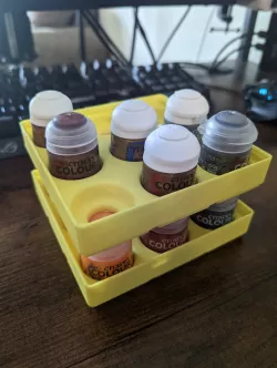 Gridfinity Stackable Citadel Paint Pot Storage