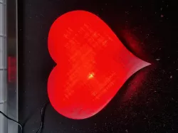Heart lamp