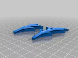 Horn Pair for Lung Oriental Articulated Dragon