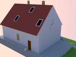 House and garden