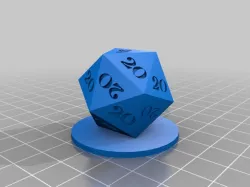 I Roll 20's - easier to print