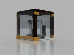 Ikea LACK based printer enclosure for 500x500x4 mm panels