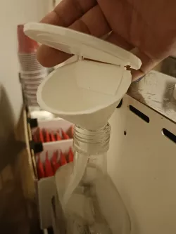 Imbuto bottiglia macchinetta del Caffe