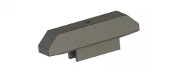 Insignia TV, 27 1/2 by 15 1/2 wii sensorbar mount