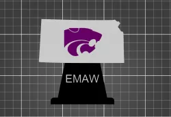 Kansas State Wildcats Logo Stand