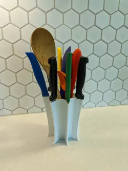 Knife Vase