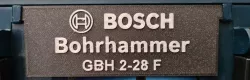 L-Boxx Label für Bohrhammer GBH 2-28 F