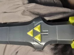 Legend of Zelda Master Sword (BOTW) (Full Scale) triforce insert