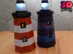 Lunar Lighthouse Puzzle Box