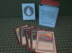 Magic the Gathering Blue Merfolk deck box