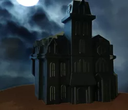 Mansion from hell - Halloween box