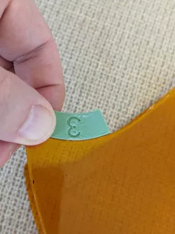 measurement tool for bows with large radius